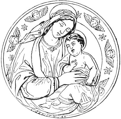 VIRGIN AND CHILD (Relievo)