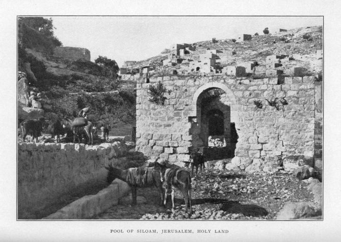 POOL OF SILOAM, JERUSALEM, HOLY LAND