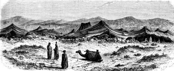 ARAB CAMP NEAR BISKRA.