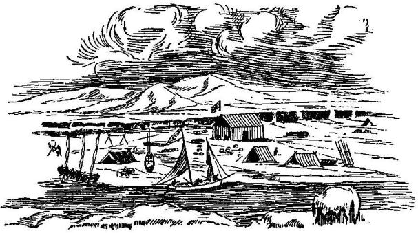 SOMERSET HOUSE, ROSS'S WINTER QUARTERS ON FURY BEACH