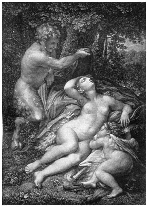 Antiope en Jupiter.