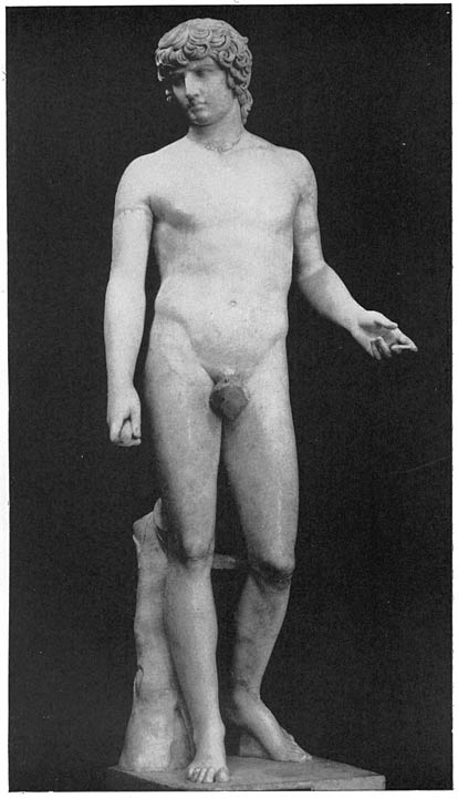 Antinous, gunsteling van keizer Hadrianus.