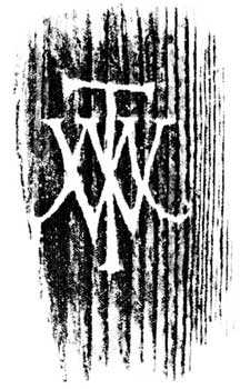 W. M. THACKERAY'S MONOGRAM