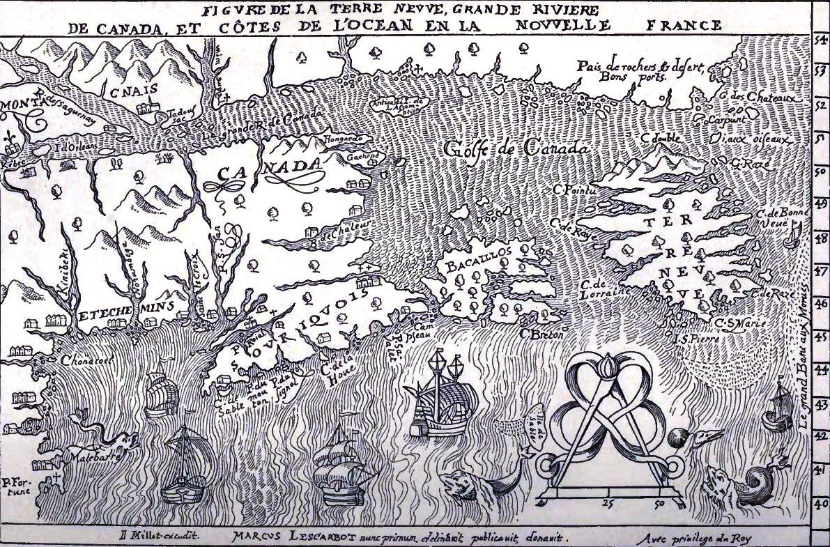 Map of Newfoundland and of the Mouth of the St. Lawrence