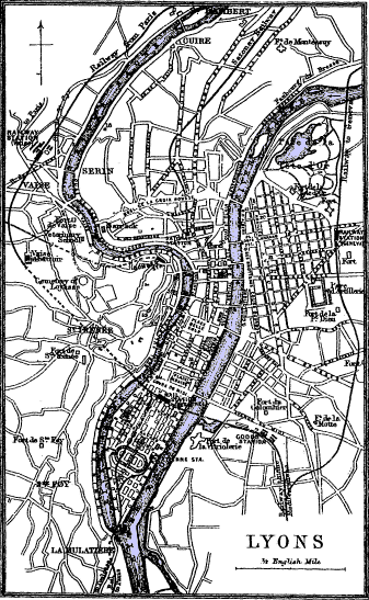 larger map of Lyons