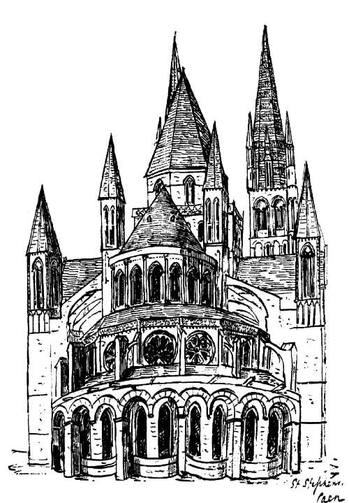 St. Stephens, Caen, E. Frontispiece