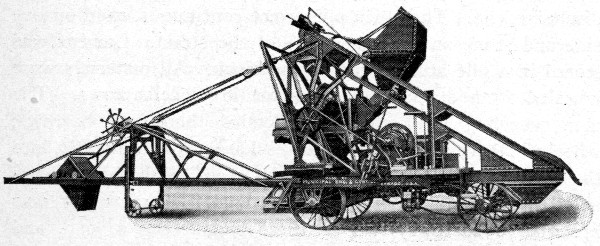 Fig. 115.—Chicago Improved Cube Traction Mixer for Pavement Foundation.