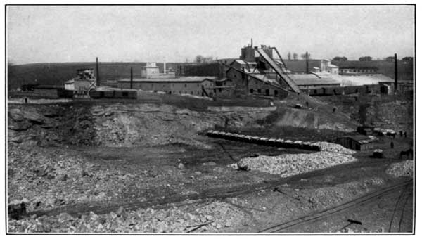 A Hydrated Lime Plant  (Courtesy of the Palmer Lime and Cement Company, York, Pa.)