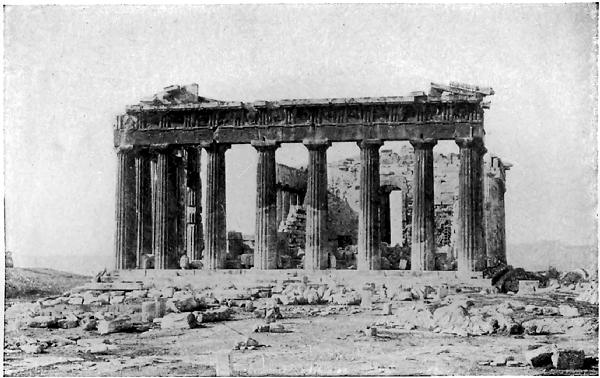 RUINS OF THE PARTHENON.