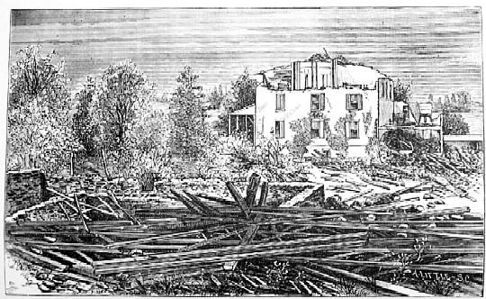 SEMINARY BUILDINGS AFTER TORNADO