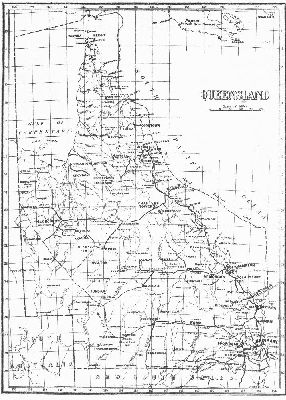 Map of Queensland