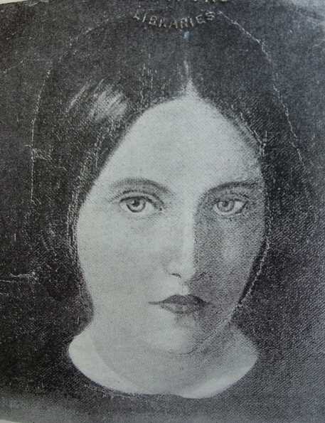 Christina Rossetti.  From a crayon-drawing by D. G. Rossetti reproduced by the kind permission of Mr. W. M. Rossetti