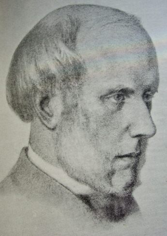 Dr. Gordon Hake.  From a crayon-drawing by D. G. Rossetti reproduced by the kind permission of Mr. Thomas Hake