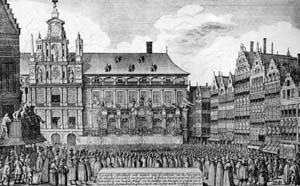 PROCLAMATION PEACE OF MÜNSTER