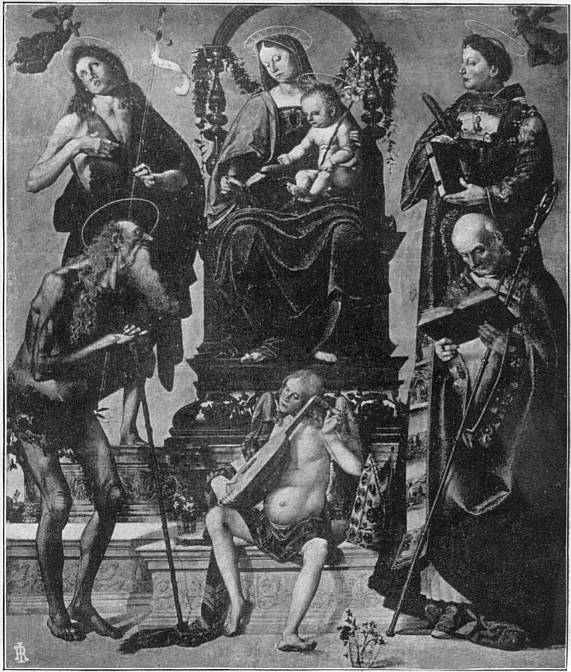 MADONNA AND SAINTS