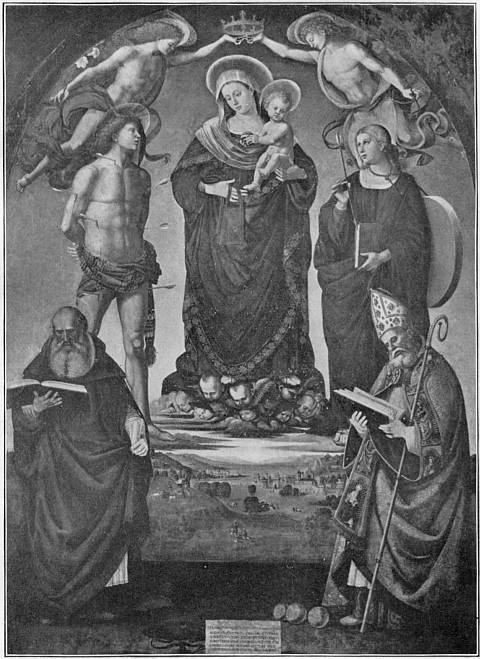 MADONNA AND SAINTS