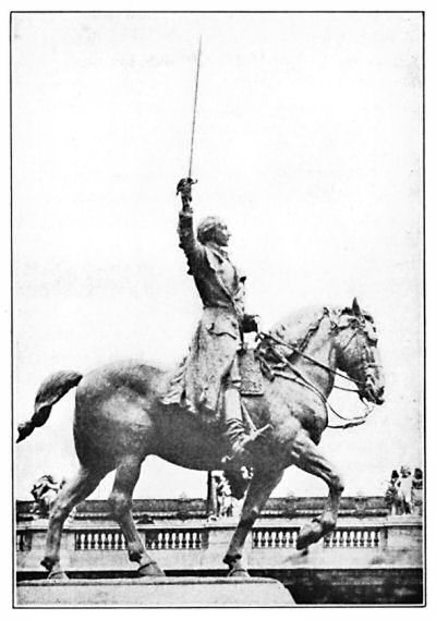 The Children's Statue of Lafayette.     This spirited statue, by the sculptor Paul Wayland Bartlett, was a gift to     France from five millions of American school children. (See page 201.)