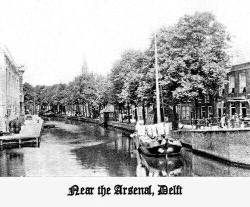 Near the Arsenal, Delft