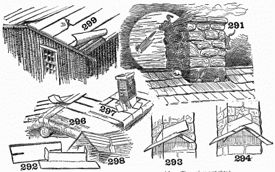 How to lay a composition roof and how to cover space around flue.