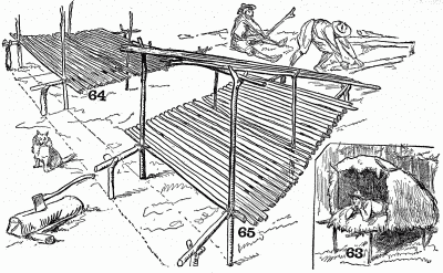 A simple stilt camp.