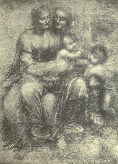 The Madonna and Child with S. Anne.