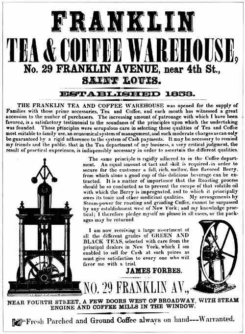 A ST. LOUIS HANDBILL OF 1854