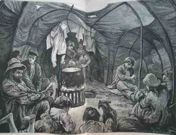 A Gipsy Tent for Two Men, their Wives, and Eleven Children, and in which “Deliverance” was born