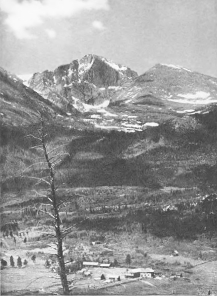 LONG'S PEAK FROM THE EAST