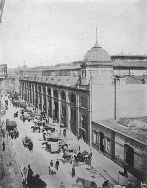 BERLIN'S TERMINAL MARKET  An Outside View of One Section of the $7,250,000 Central Market that Caters for the Needs of Consumers in the German Capital.