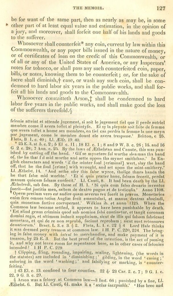 Bill for Proportioning Crimes and Punishments, Page127 