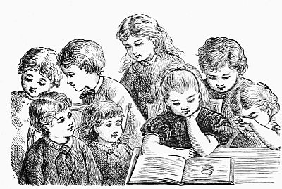 Children reading