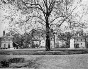 Plate XIV.—Mount Pleasant, Northern Liberties, Fairmount Park. Erected in 1761 by Captain James Macpherson; The Main House, Mount Pleasant.