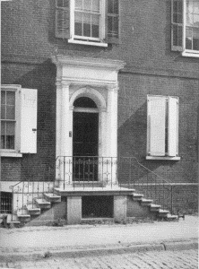 Plate XXVIII.—Doorway, 301 South Seventh Street.