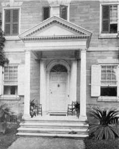 Plate XXXIII.—Entrance Porch and Doorway, Upsala, Germantown; Elliptical Porch and Doorway, 39 Fisher's Lane, Wayne Junction.