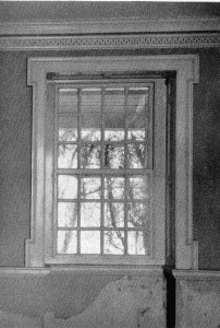 Plate LXXIII.—Window Detail, Parlor, Whitby Hall; Window Detail, Dining Room, Whitby Hall.