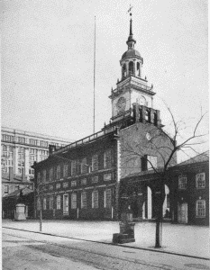 Plate LXXVI.—Independence Hall, Chestnut Street Side.