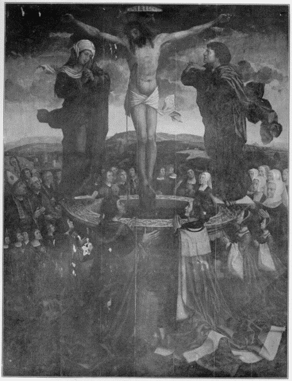 FIG. 3. The Fountain of Mercy. Misericordia, Oporto.   From a photograph by E. Biel & Co., Oporto.