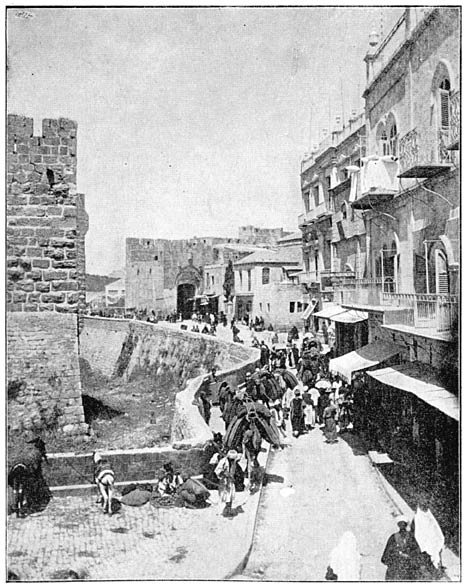 Straat in Jaffa.