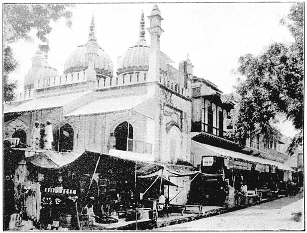 Straat in Delhi.