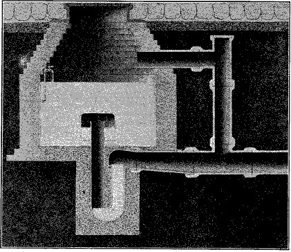 Fig. 70.—Section of "Miller" syphon.