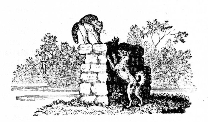 Figure 10.—Tailpiece by Thomas Bewick (actual size), from A general history of quadrupeds, 1790, in the collections of the Library of Congress.