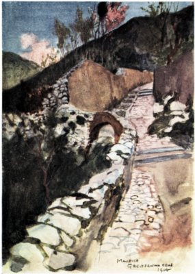 Illustration: ROAD NEAR CASTELLAMARE