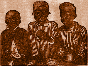 Three Black Boys Dressed in Sunday Best.