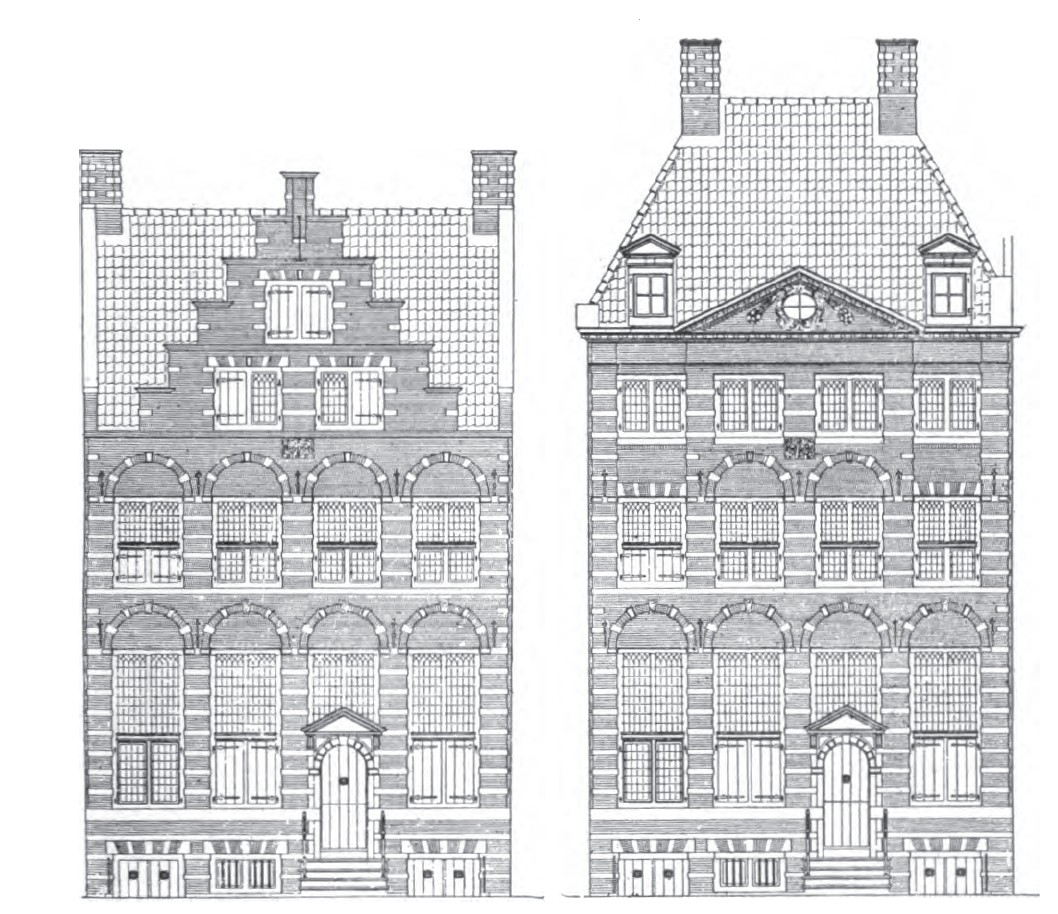 Plate 16. Rembrandt's House In The “St. Anthonie-breestraat” In Amsterdam