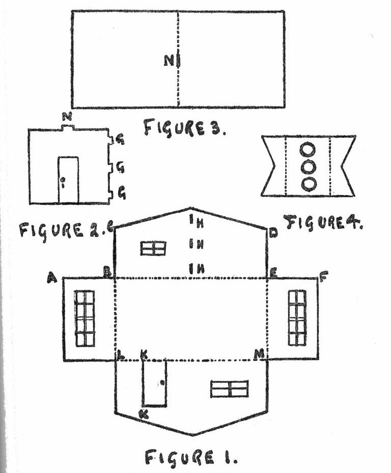 Cardboard Doll's House