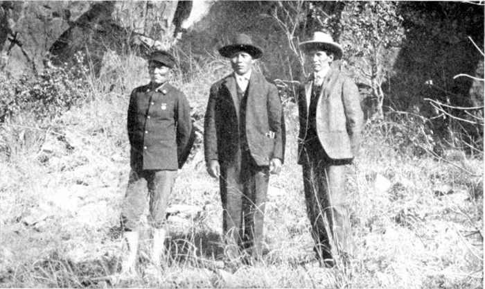 THREE APACHE CHIEFTAINS