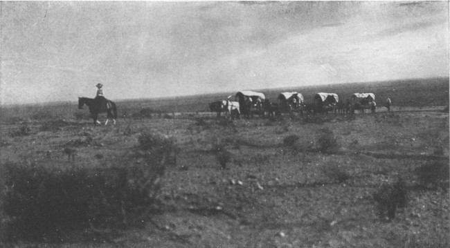 One way of entering the desert is with wagons and tents, but unless it is the rainy season the tents are unnecessary