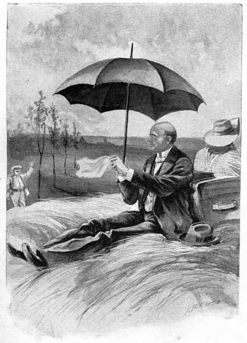 ... "His old look of apprehensive cordiality did not leave him until he had seen me climb on a load of hay with my trunk and start for home"