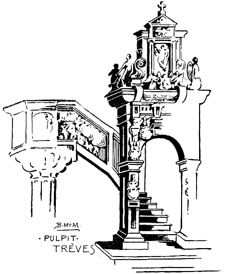 PULPIT TRÈVES