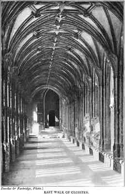 East Walk Of Cloister.